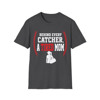 Catcher Mom Exhaustion T-Shirt