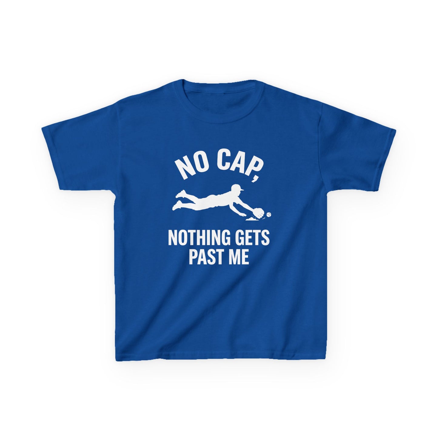 Shortstop Nothing Gets Past Me Kids T-shirt