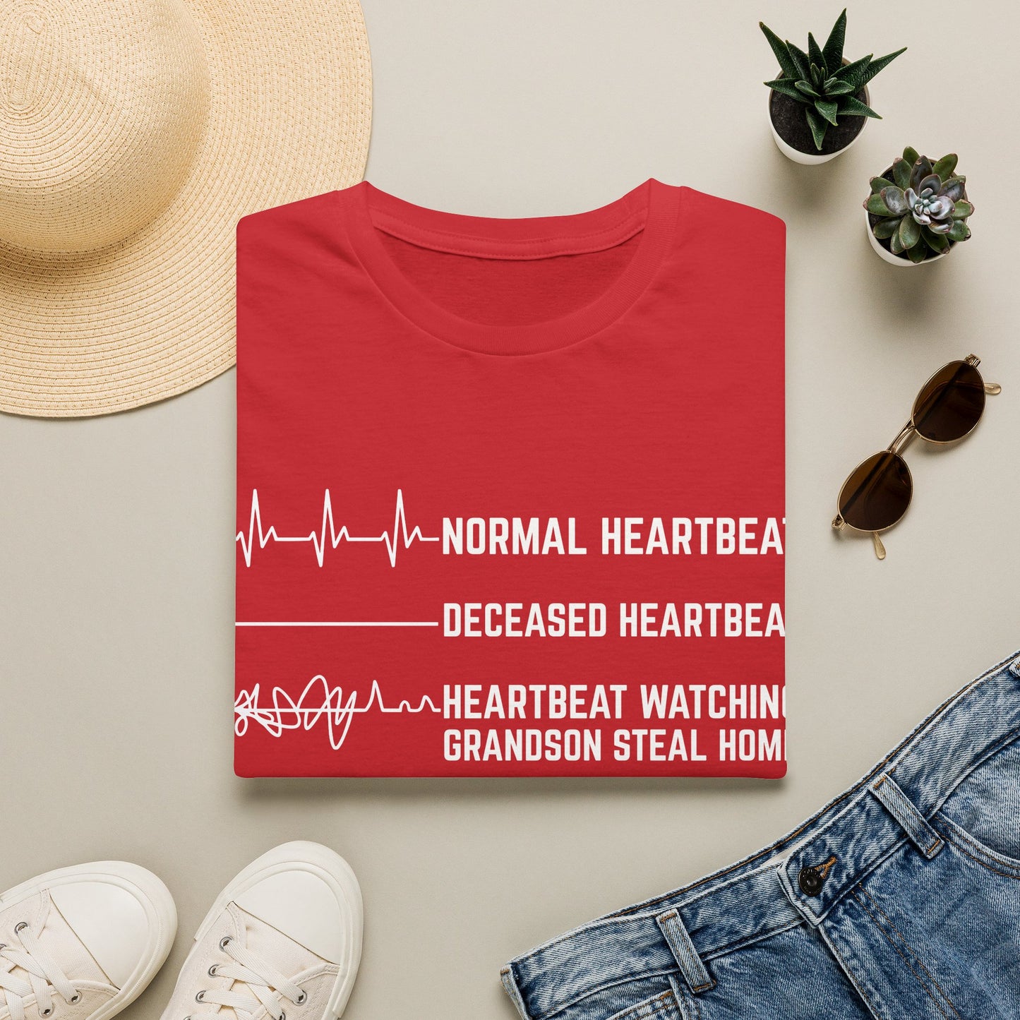 Grandson's Steal Flatlines Me T-Shirt