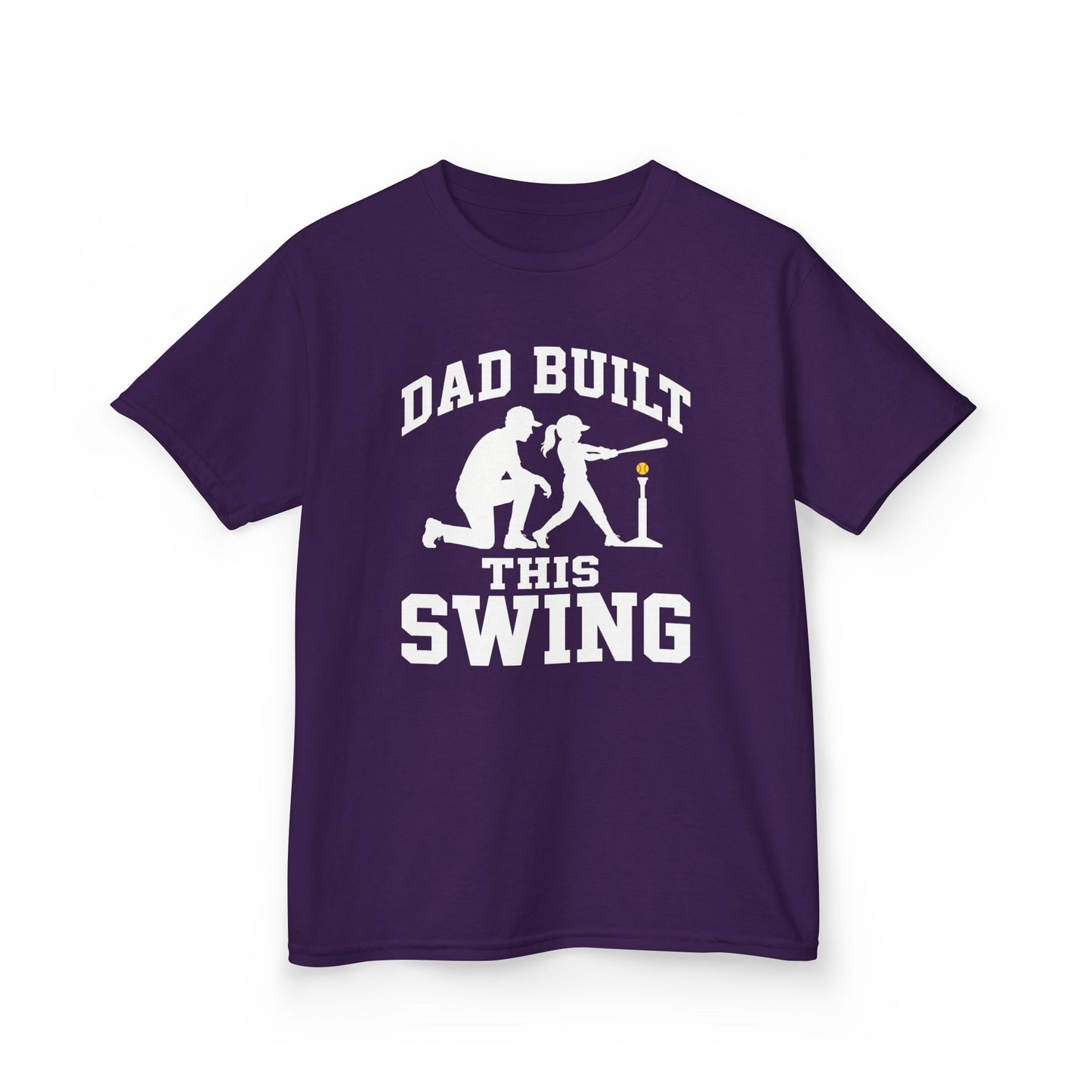 Dad Coached Her Swing Kids T-shirt