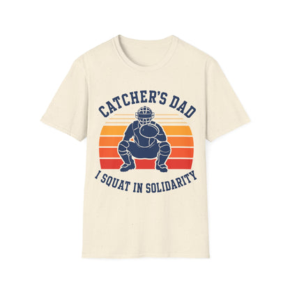 Catcher Dad Squats Too T-Shirt