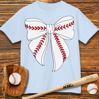 Baseball Coquette Kids T-Shirt