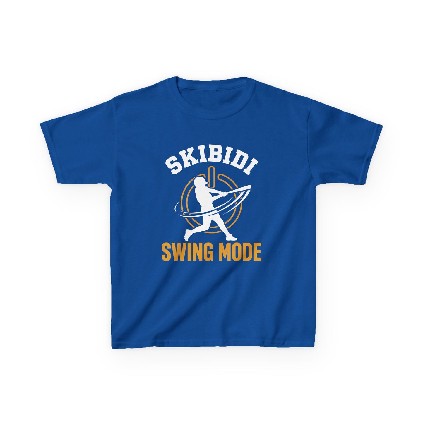 Skibidi Swing Mode Baseball Kids T-shirt