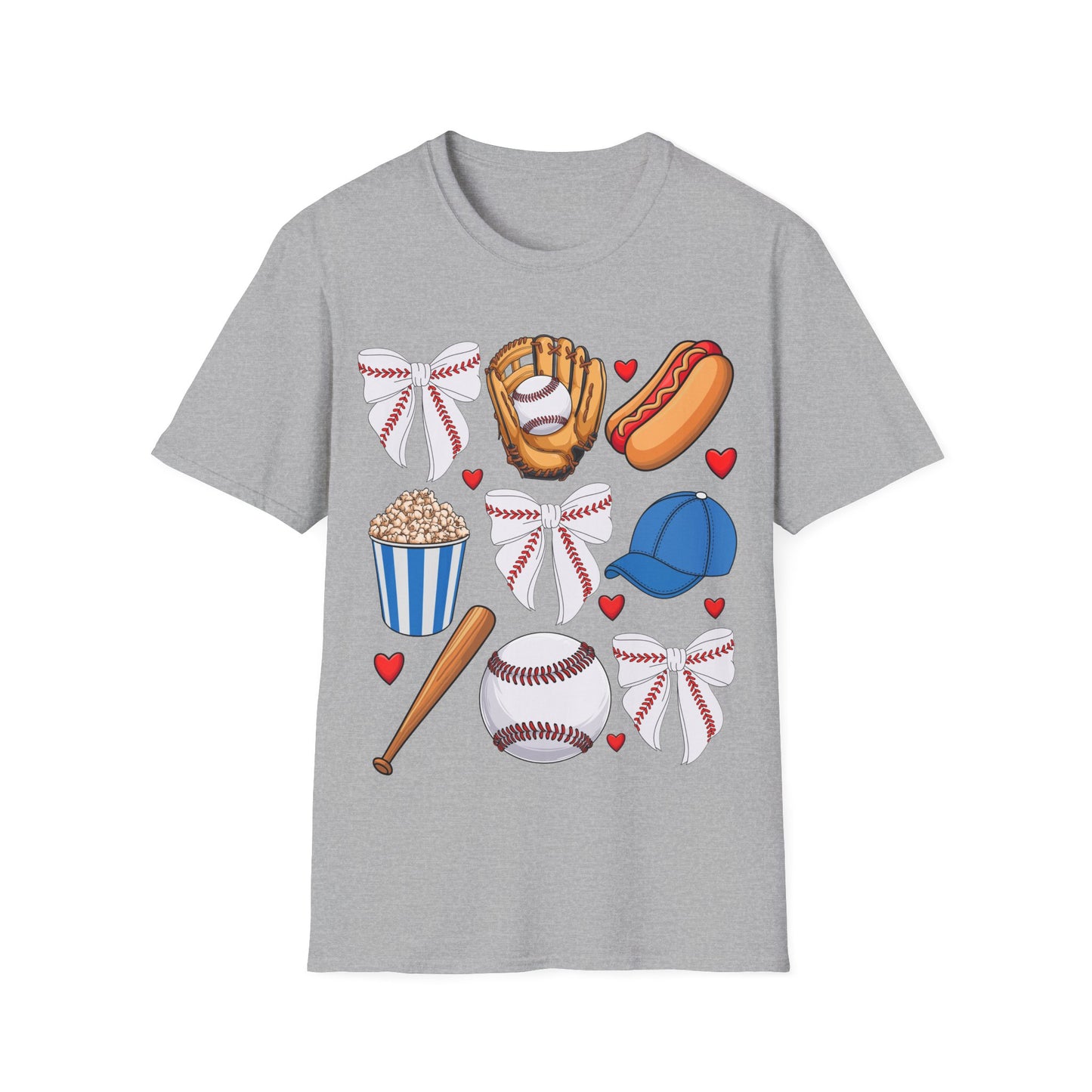 Baseball Love Unisex T-Shirt, Sports Fan Apparel, Gift for Him, Her, Game Day Outfit, Summer Casual Wear