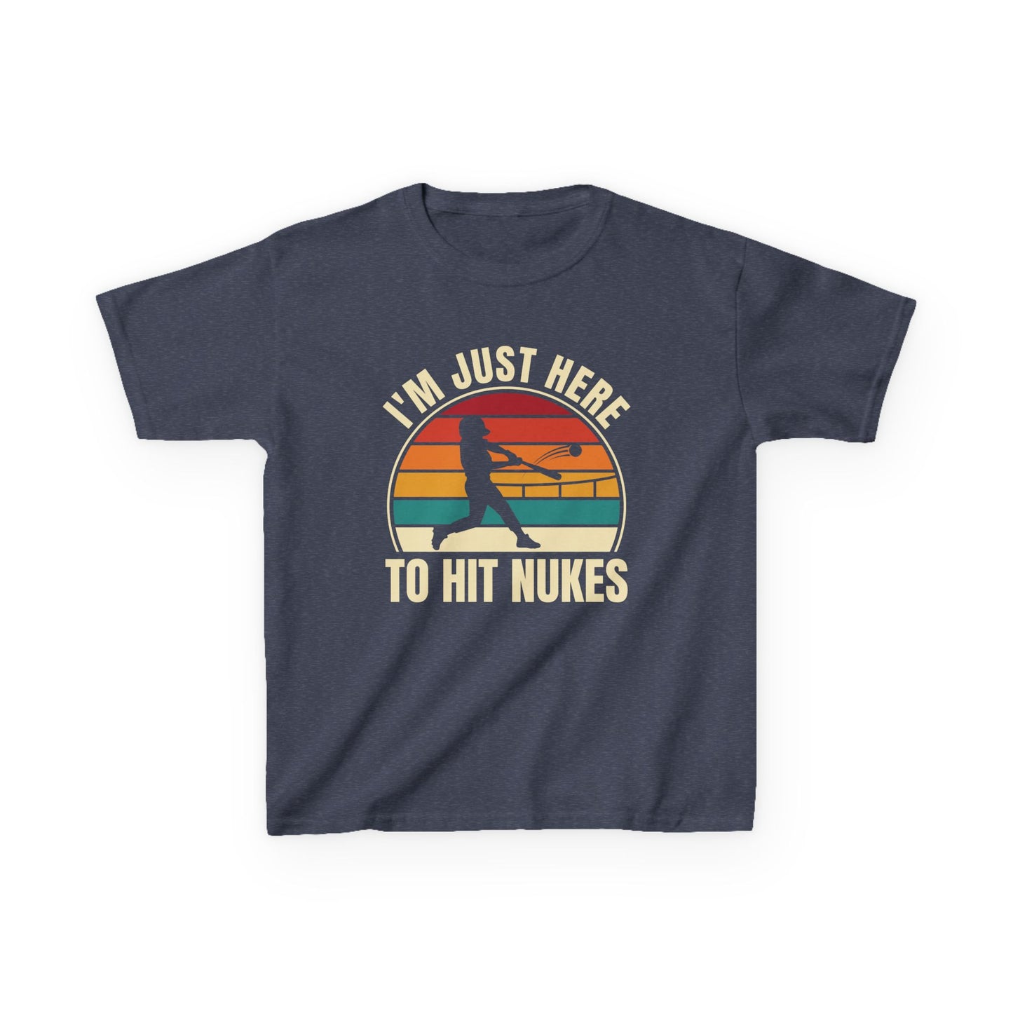 I'm Just Here To Hit Nukes Kids T-shirt