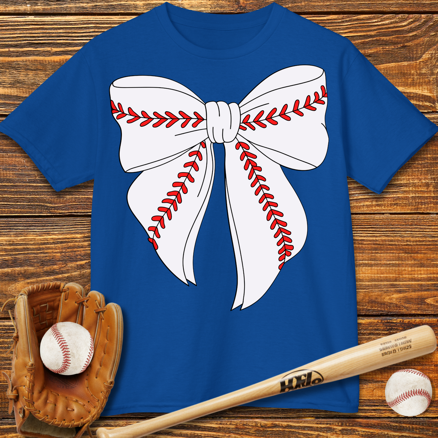 Baseball Coquette Kids T-Shirt