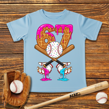Baseball Drip 67 Infant Baby T-Shirt
