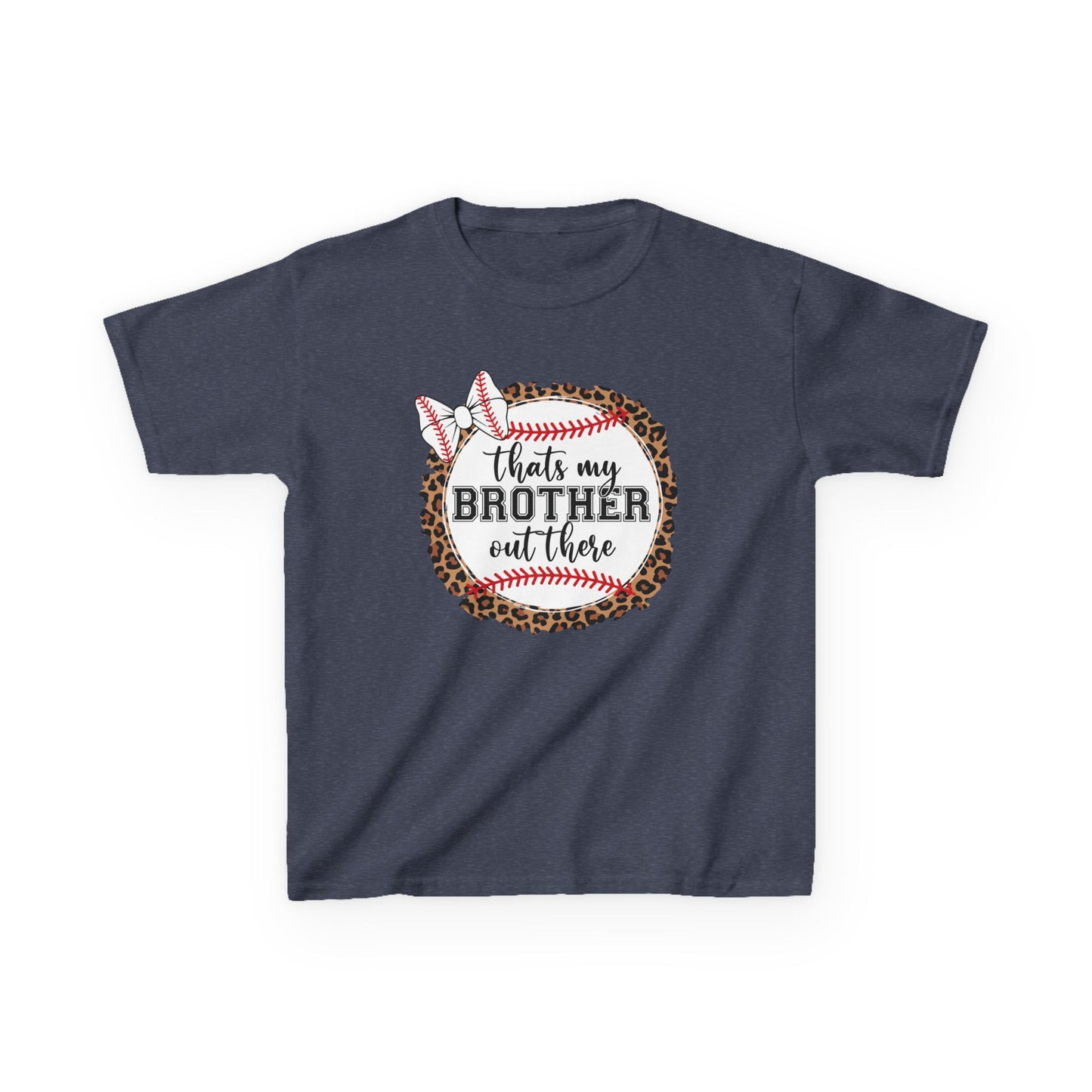 Bow-Wearing Brother Fan Kids T-shirt