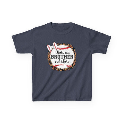 Bow-Wearing Brother Fan Kids T-shirt