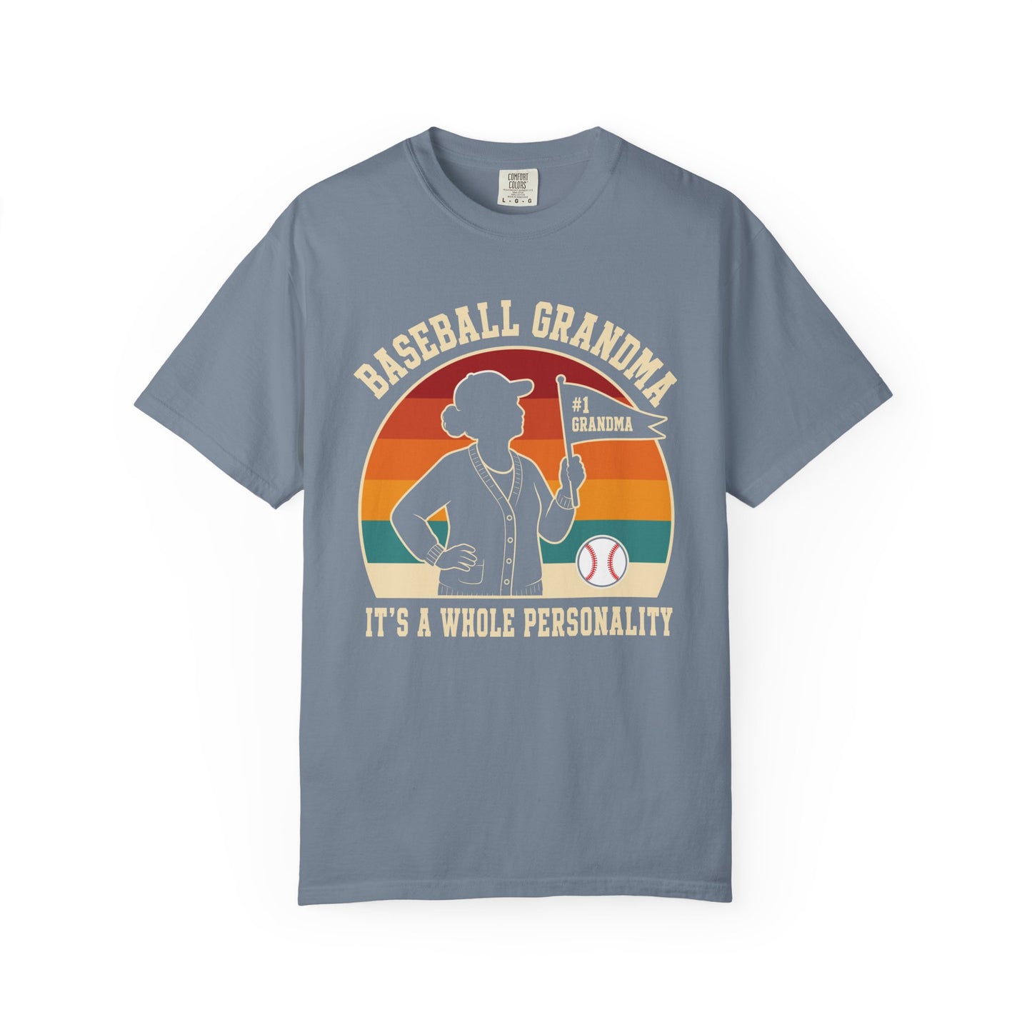 Baseball Grandma Whole Personality T-Shirt