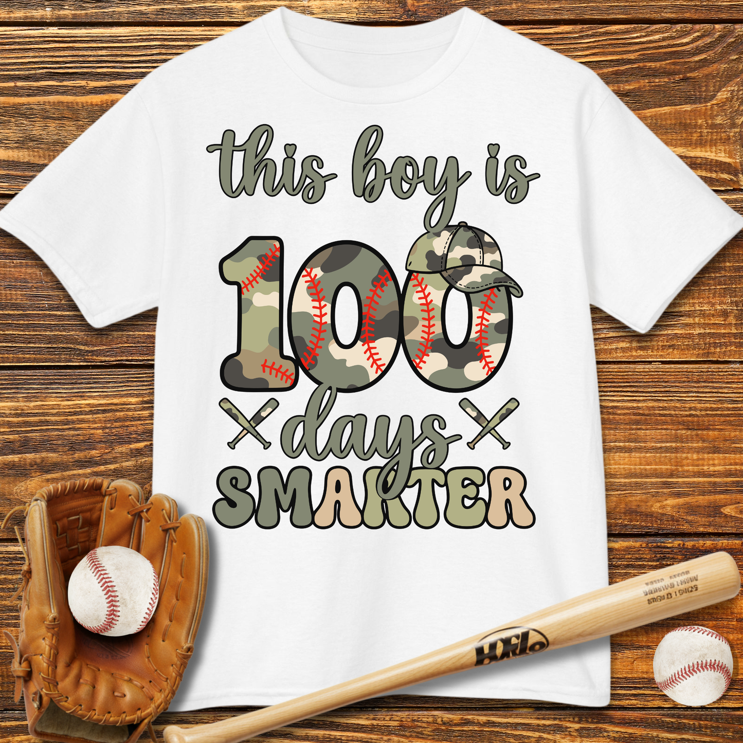 100 Days Of School Kids T-Shirt