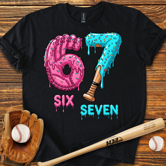 Baseball Drip 67 Meme T-Shirt