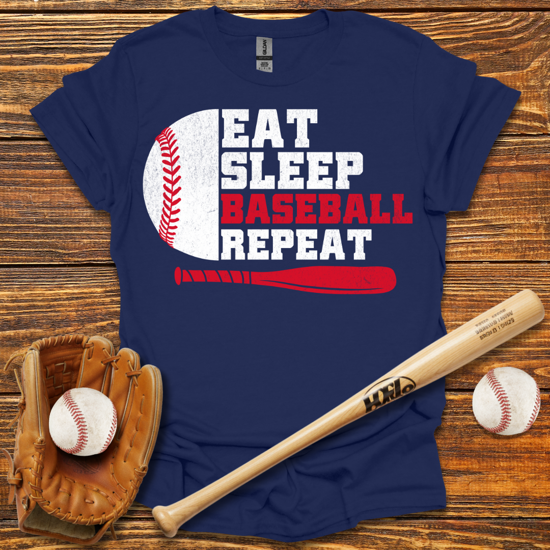 Eat Sleep Repeat Tee