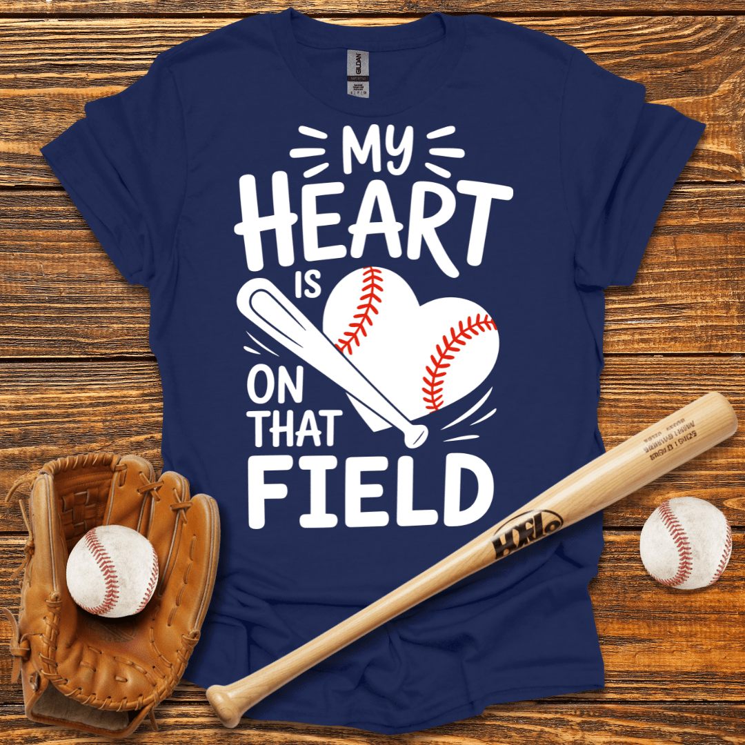 My Heart Is On That Field Tee