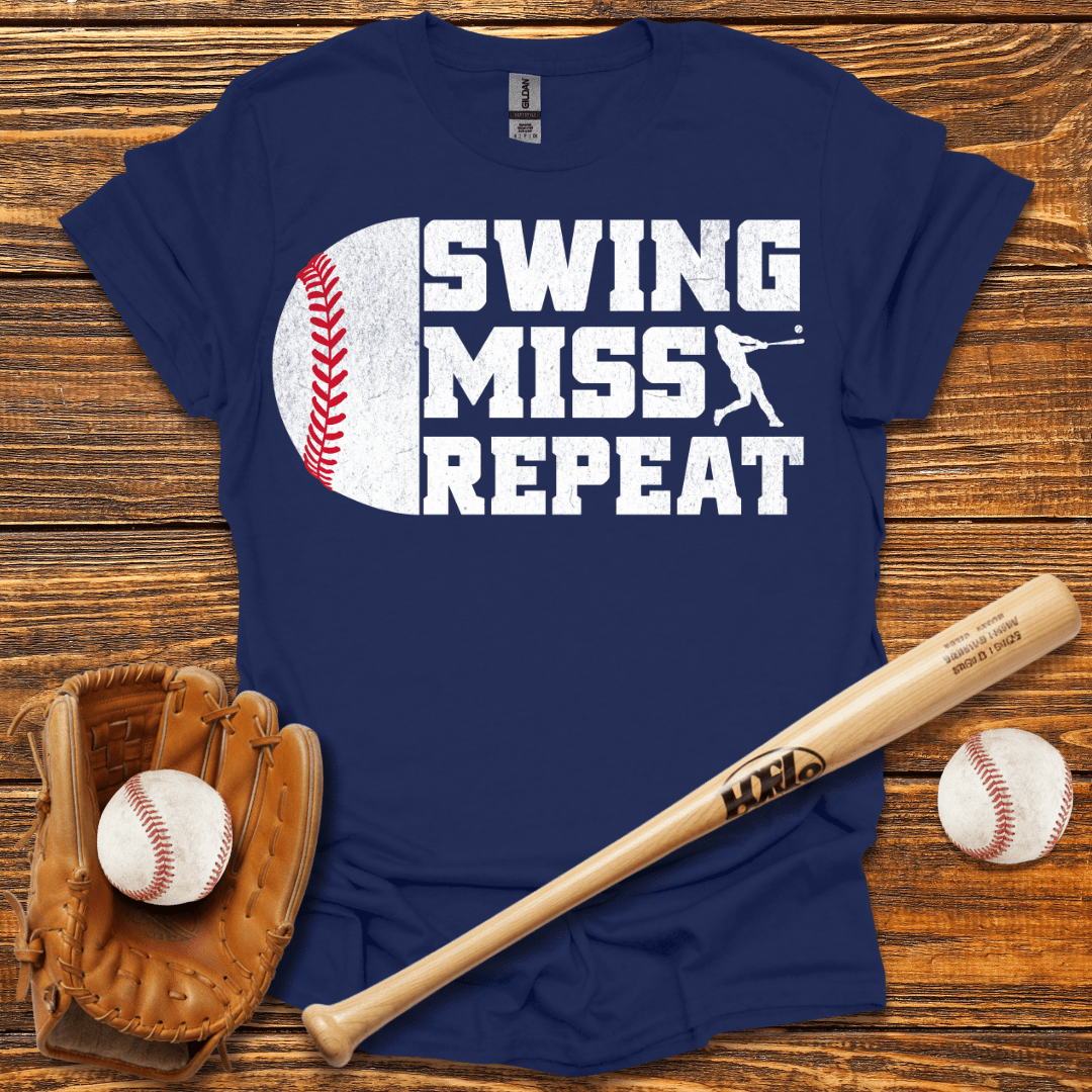 Swing Miss Repeat Tee