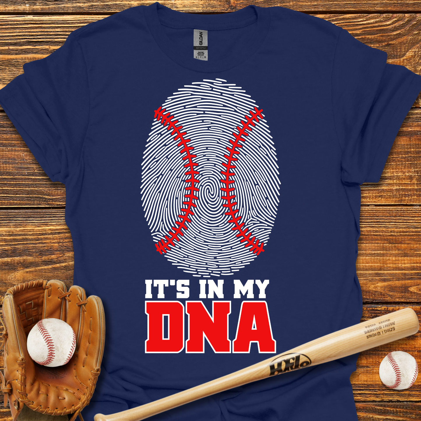 It's In My DNA Baseball Tee