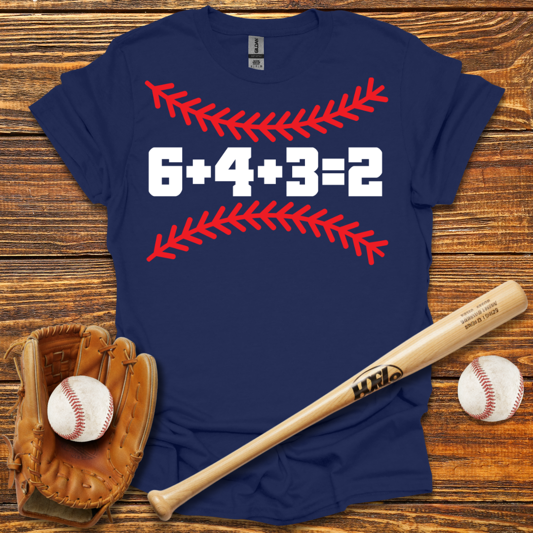 6 4 3 2 Double Play Tee