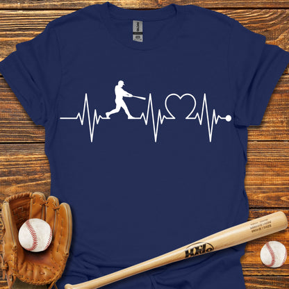 Heartbeat Adult T-Shirt