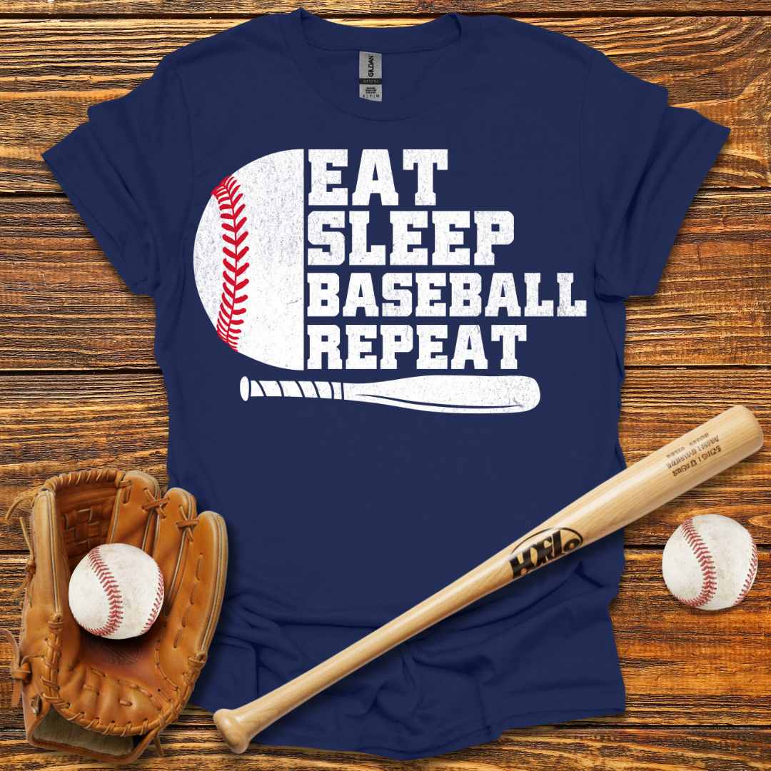 Eat Sleep Repeat Tee
