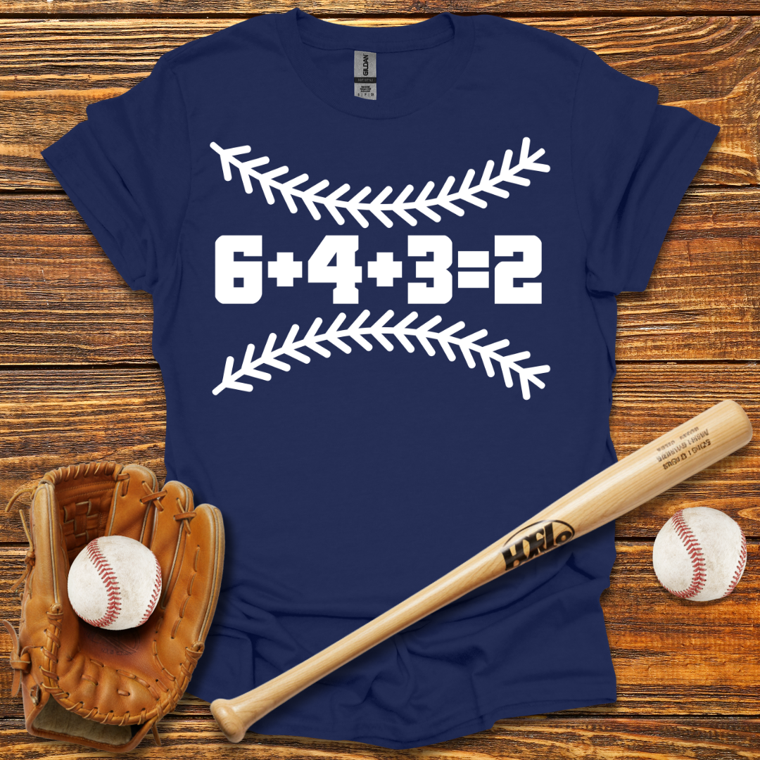 6 4 3 2 Double Play Tee