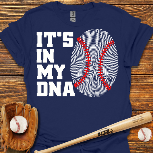 It's In My DNA Baseball Tee