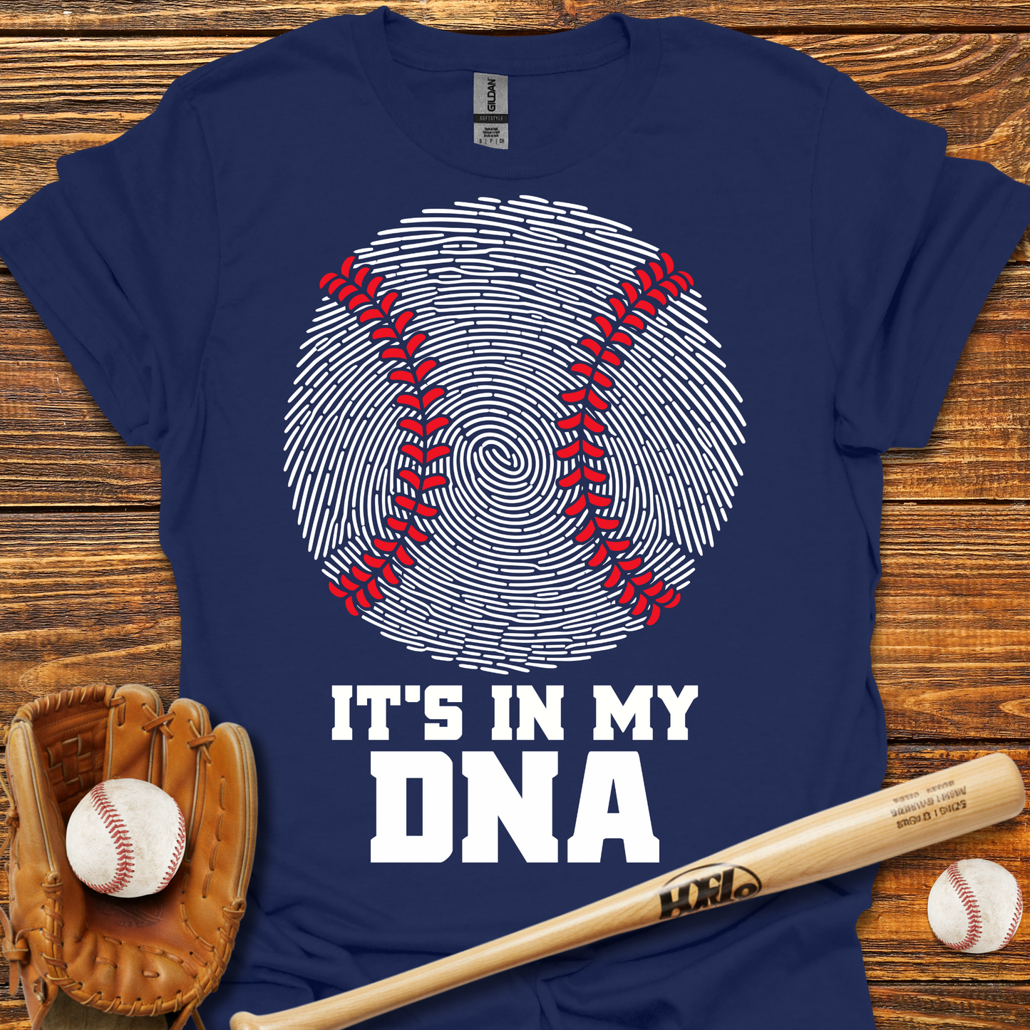 It's In My DNA Baseball Tee