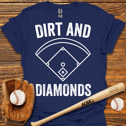 Dirt & Diamonds Adult T-Shirt