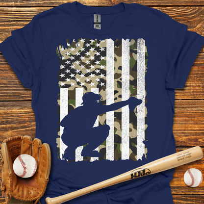 Camouflage Catcher Adult T-Shirt