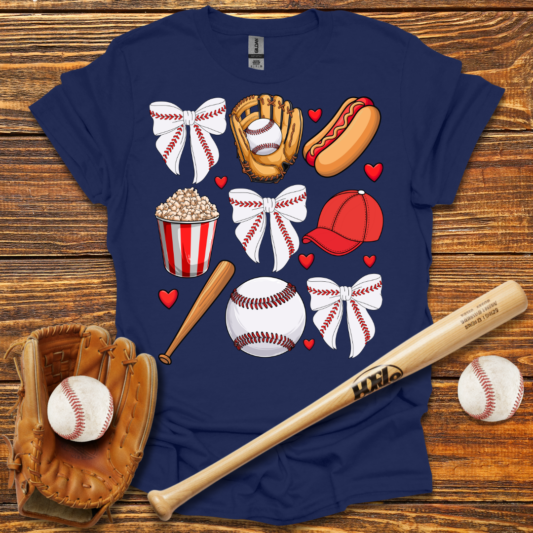 Red Coquette Bow Tee