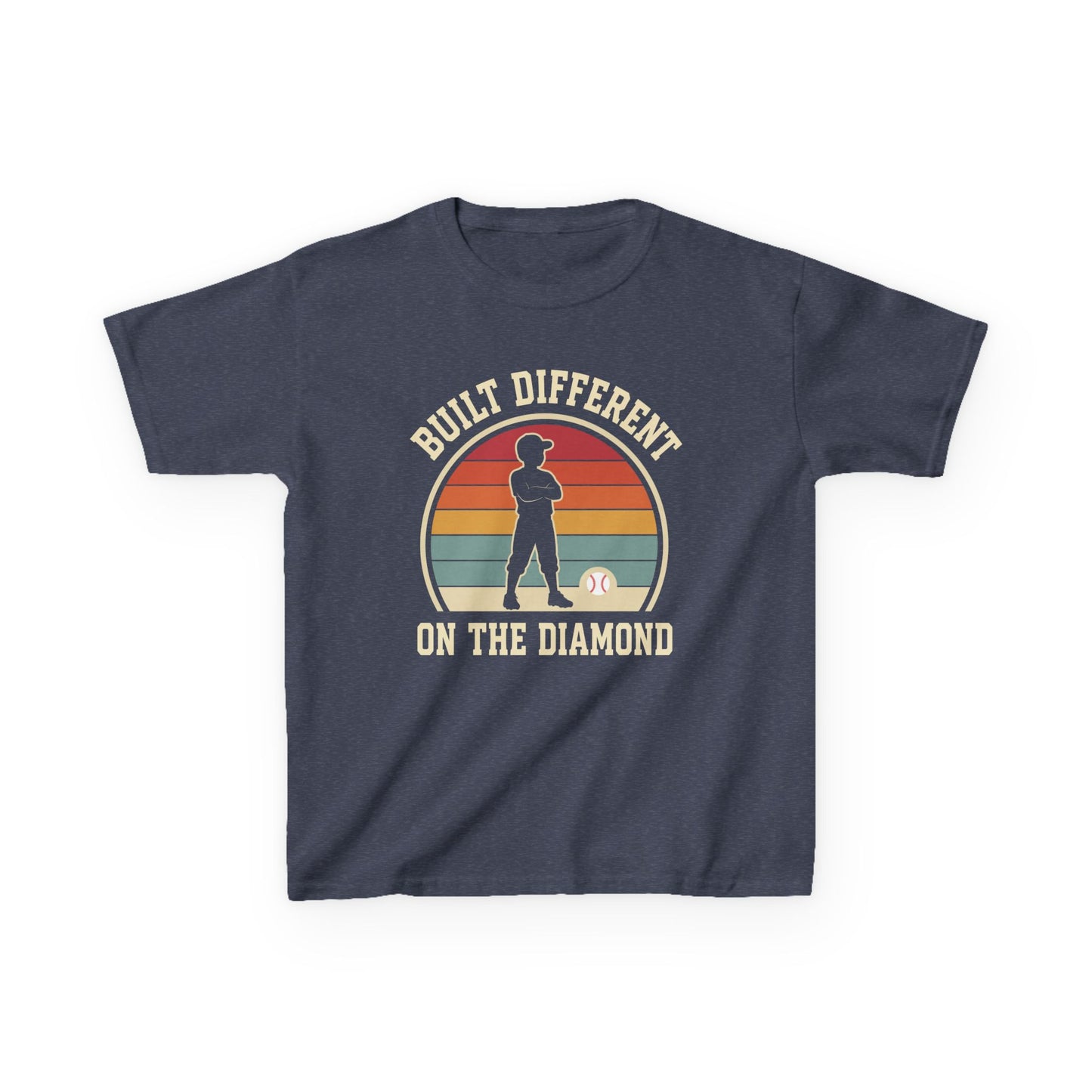 Built Different On The Diamond Kids T-shirt