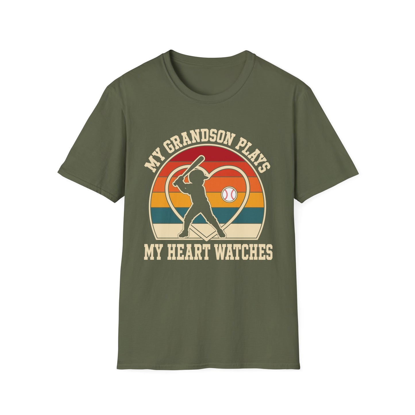 My Grandson Plays Heart Watches T-Shirt