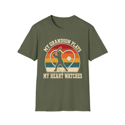 My Grandson Plays Heart Watches T-Shirt
