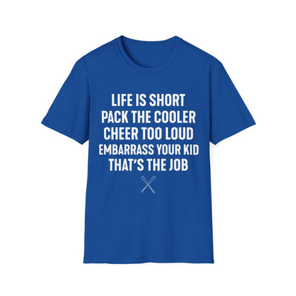 Loud Baseball Parent Life T-Shirt