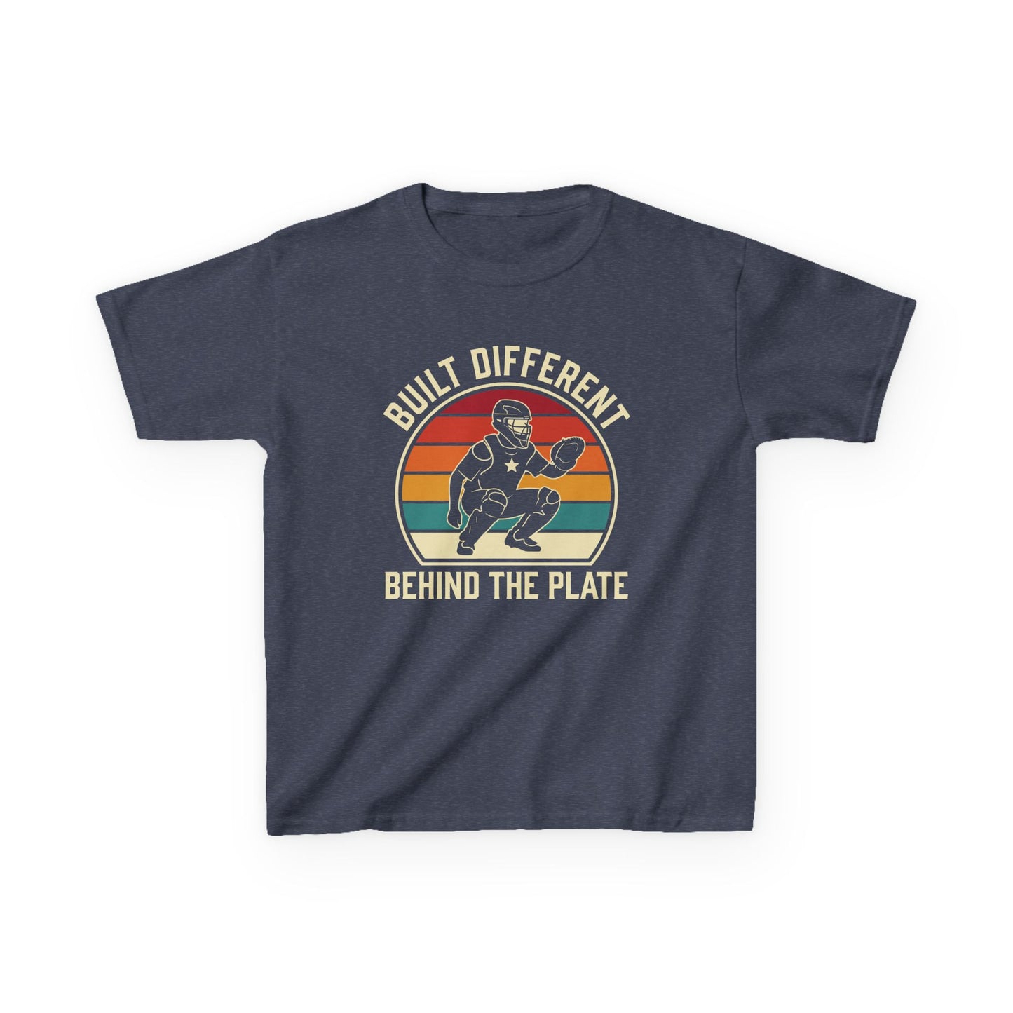Built Different Catcher Kids T-shirt