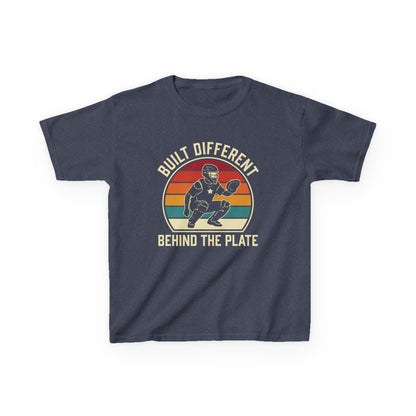 Built Different Catcher Kids T-shirt