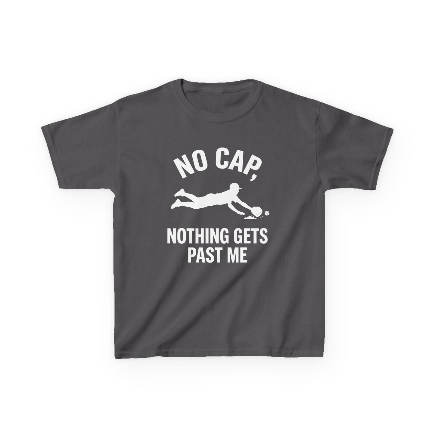 Shortstop Nothing Gets Past Me Kids T-shirt