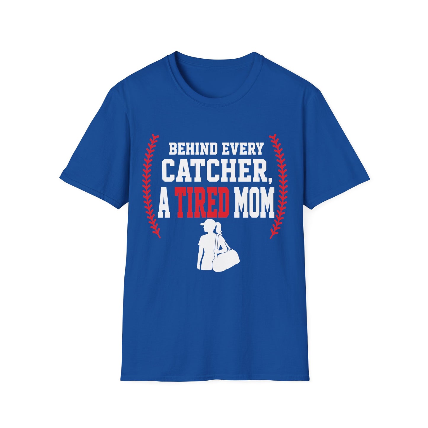 Catcher Mom Exhaustion T-Shirt