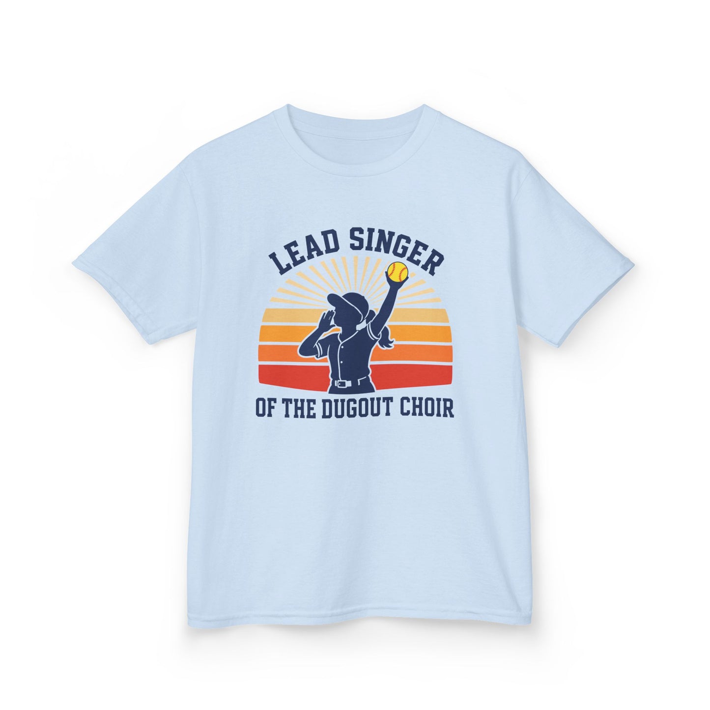 Loudest Girl In Dugout Kids T-shirt