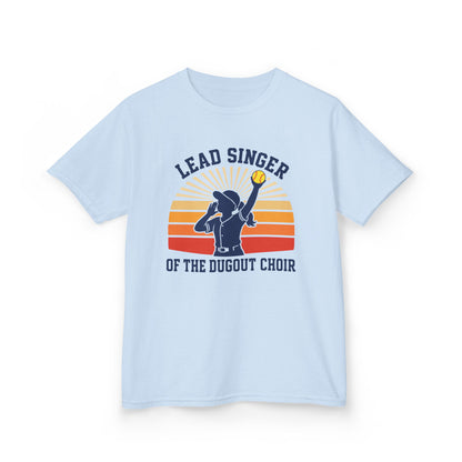 Loudest Girl In Dugout Kids T-shirt
