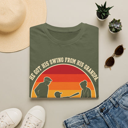 Swing From Grandpa Fan From Me T-Shirt