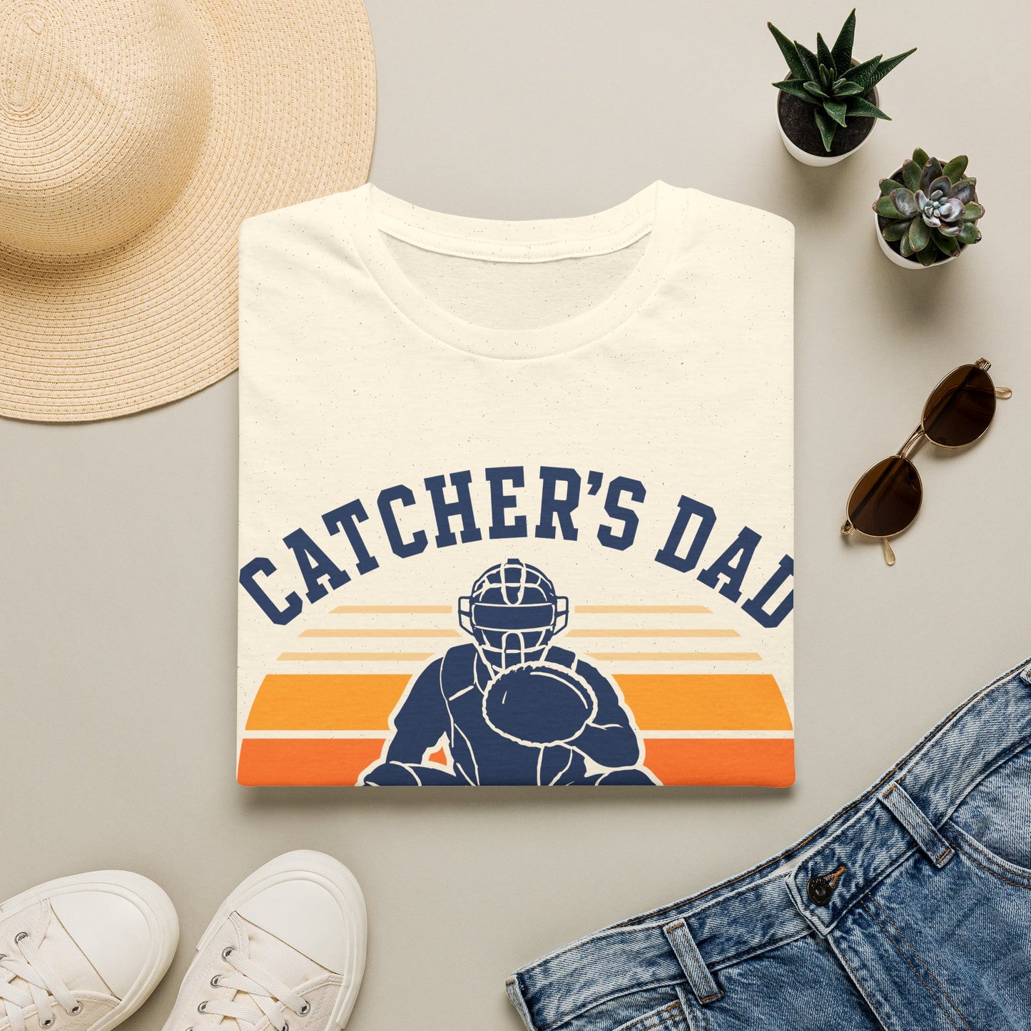 Catcher Dad Squats Too T-Shirt