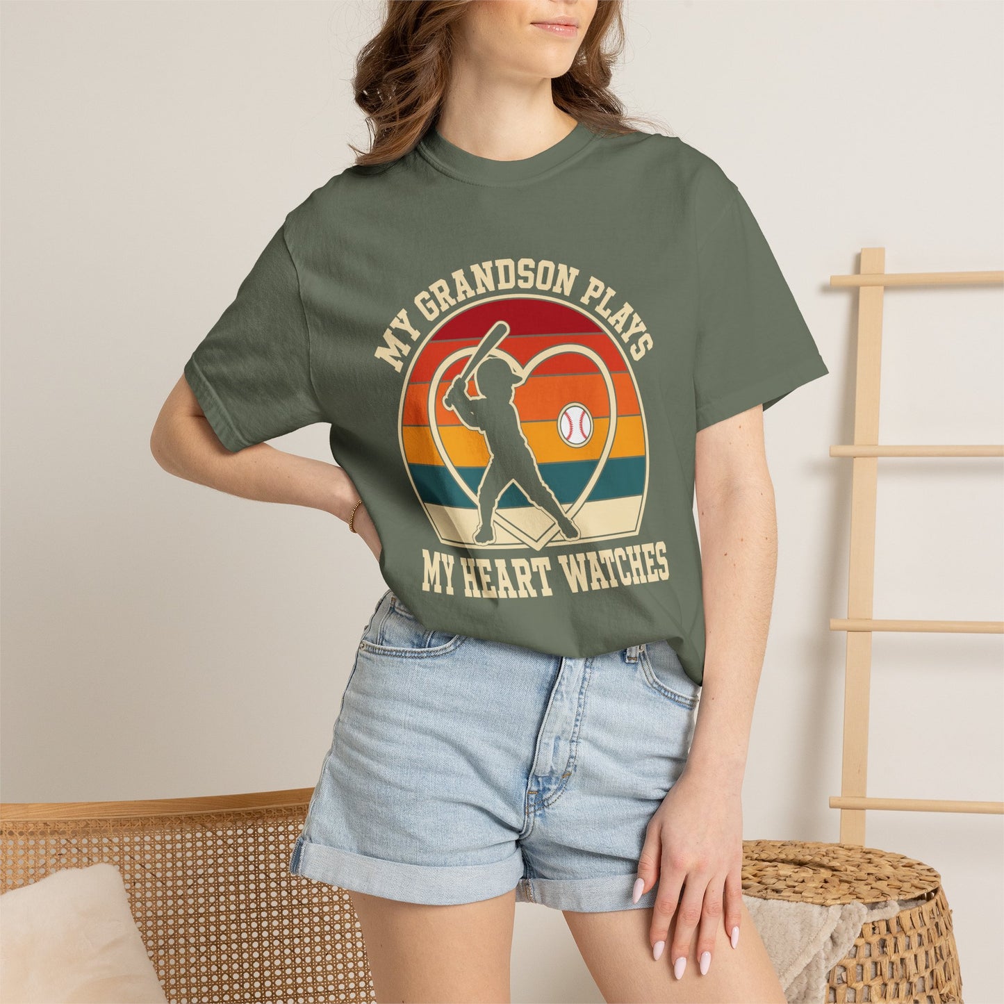 My Grandson Plays Heart Watches T-Shirt