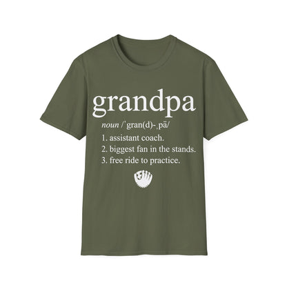 Baseball Grandpa Job T-Shirt