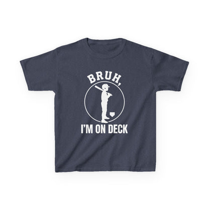 Bruh I'm On Deck Kids T-shirt