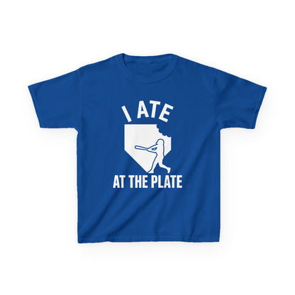 I Ate At The Plate Kids T-shirt