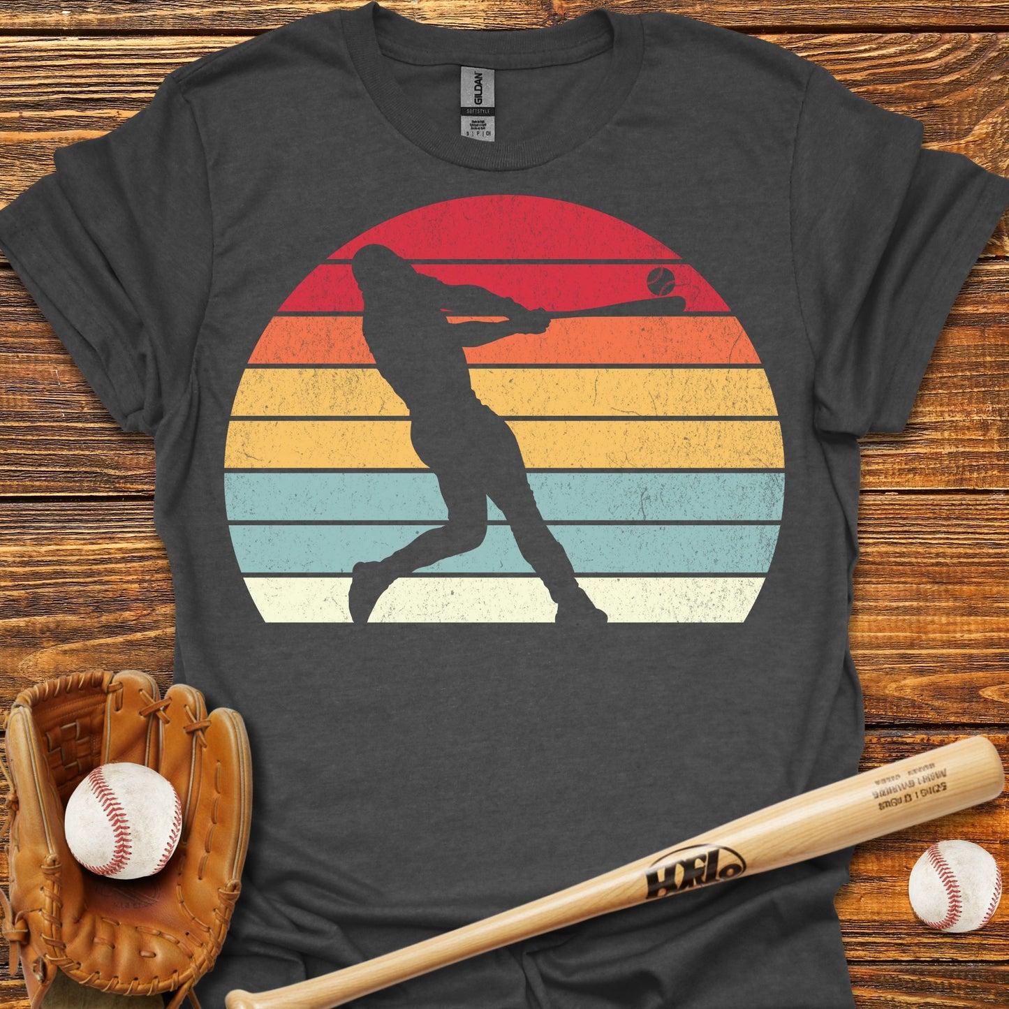 Vintage Batter Adult T-Shirt