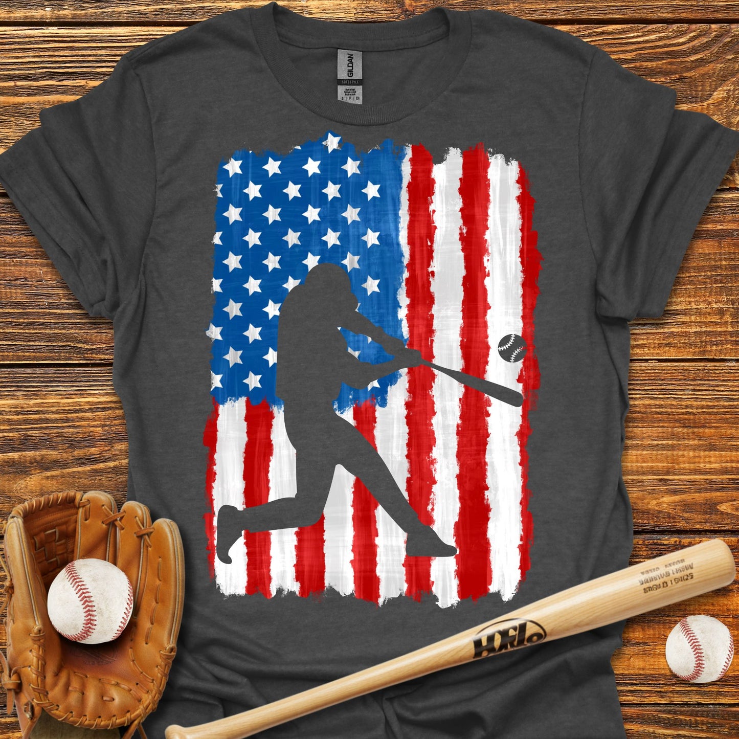 Patriotic Usa Adult T-Shirt