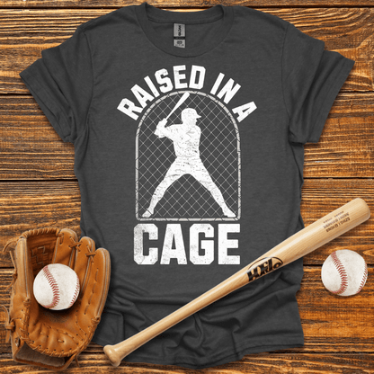 Raised In A Cage Adult T-Shirt
