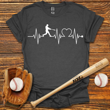Heartbeat Adult T-Shirt