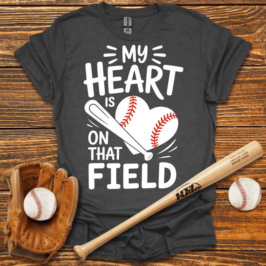 My Heart Is On That Field Tee